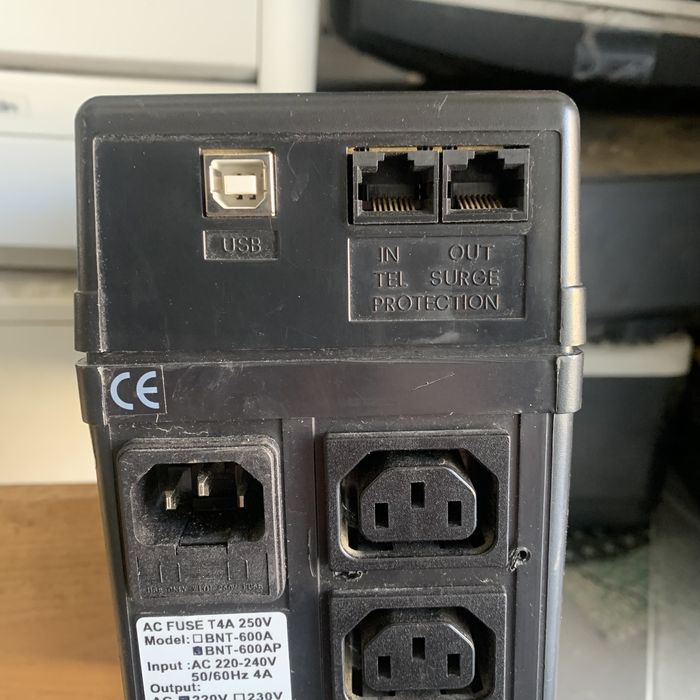 Безперебійник Powercom 600 ВА  PCM BNT-600A