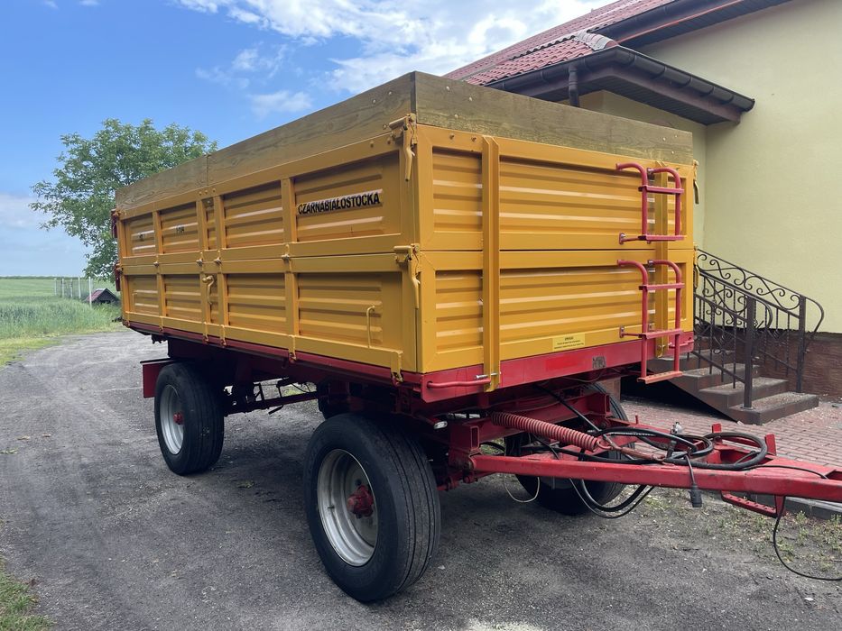 Przyczepa Agromet t-104 3stronny wywrot/wywrotka 8ton!