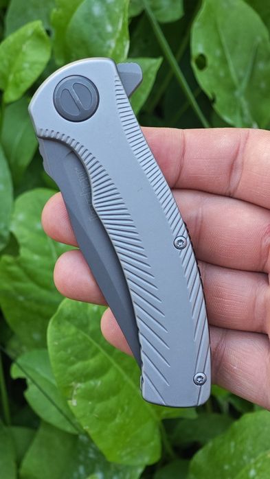 Kershaw Seguin 3490, складний ніж для щоденного використання, цільнометалевий карманий лом ,фліппер з асистентом відкриття SpeedSafe