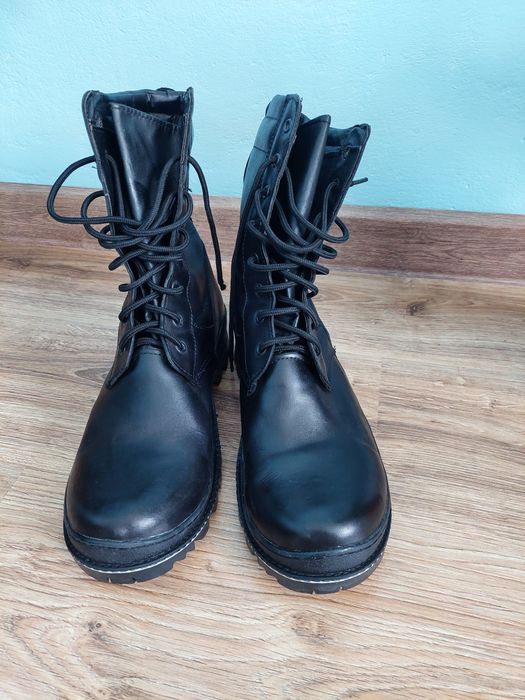 Чоловічі шкіряні берци