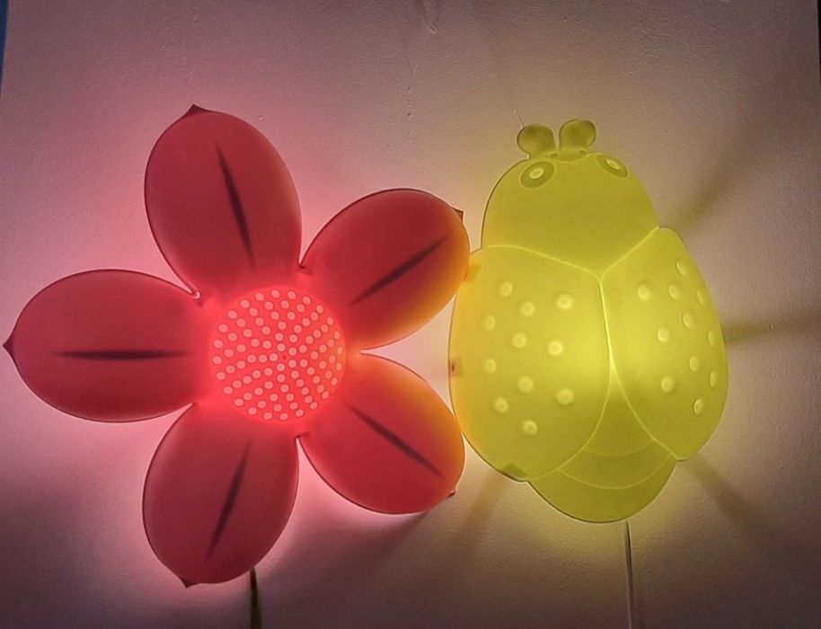 Lampki ścienne dziecięce Ikea 5 szt.