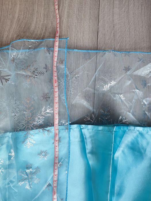 Sukienka ELSA Frozen Kraina Lodu kostium strój 116 122