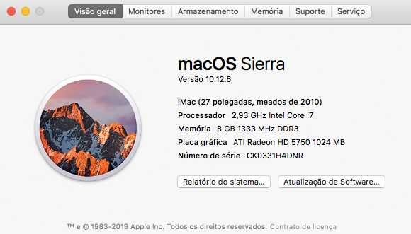 iMac 27'' - 8GB - 1TB HD