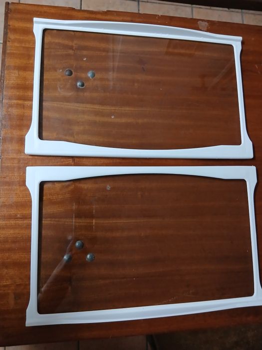 Prateleiras em vidro para frigorífico