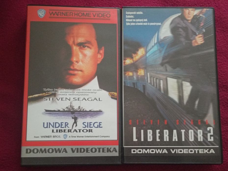Under Siege Liberator 1 i 2 kasety VHS
