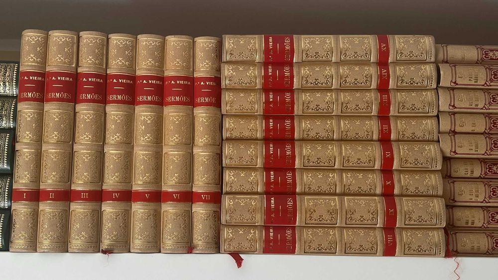 Coleção Integral Sermões - P.e António Vieira - 15 Volumes (Ed. Lello)