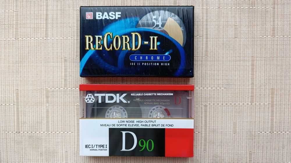 Аудиокассеты Basf,Sony,Maxell,TDK, JVC, WNS, TEP.