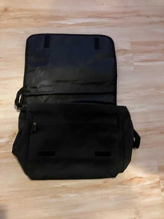 Torba – teczka na laptopa i dokumenty, czarna, Enrico Benetti