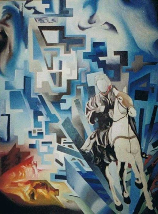 Pintura a óleo sobre tela