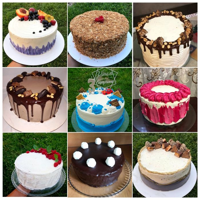 700грн                        Торти на  замовлення