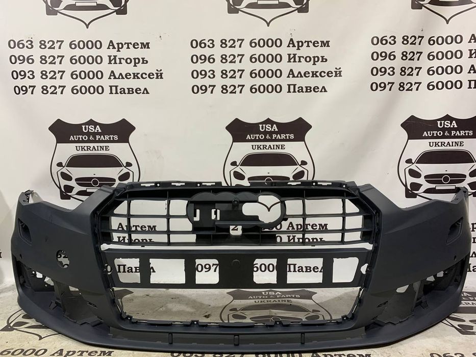 AUDI A6 C7 Бампер передний 2016 2017 2018 Ауди