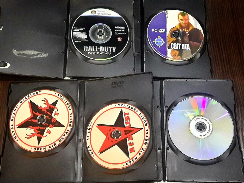 Игровые pc DVD диски