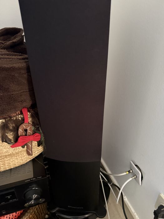 Sistema surroumd 5.1 yamaha com colunas wharfdale