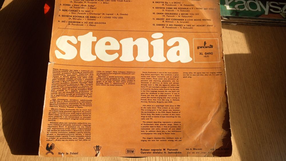 Stenia Kozłowska  Pronit XL 0490