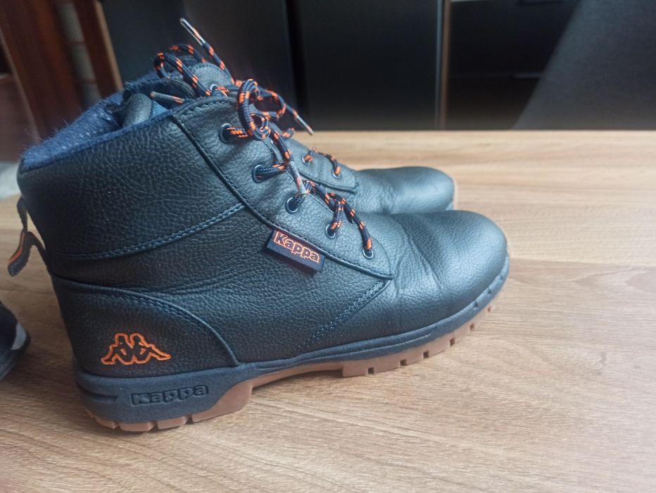 Trapery męskie chłopięce Kappa + adidasy Nike rozm. 38