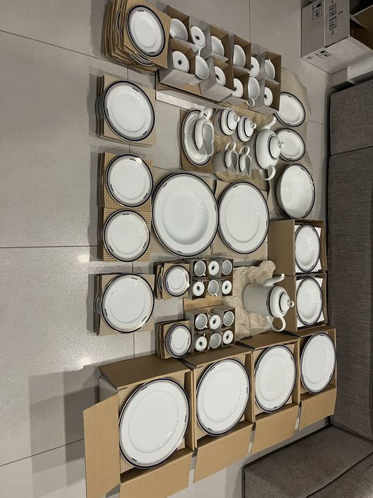 Conjunto porcelona Bohemia fine porcelain completo(Republica tcheca)