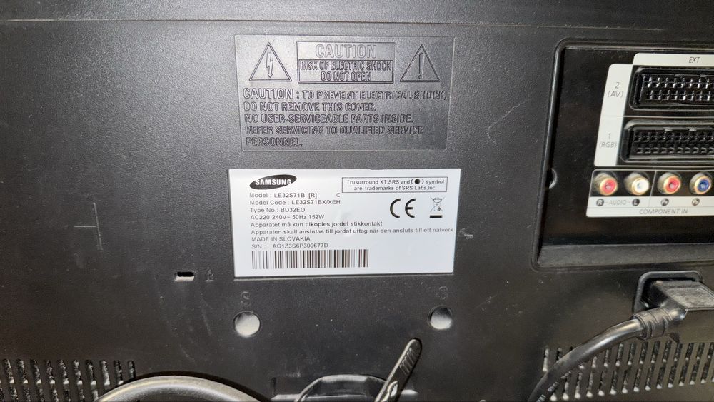 Telewizor Samsung LCD LE 32S71B  HDMI