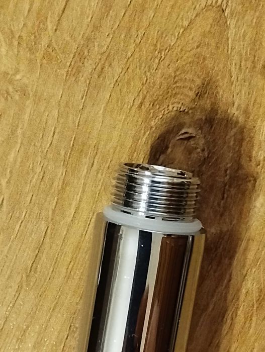 Rurka i kolanko do deszczownicy - chrom