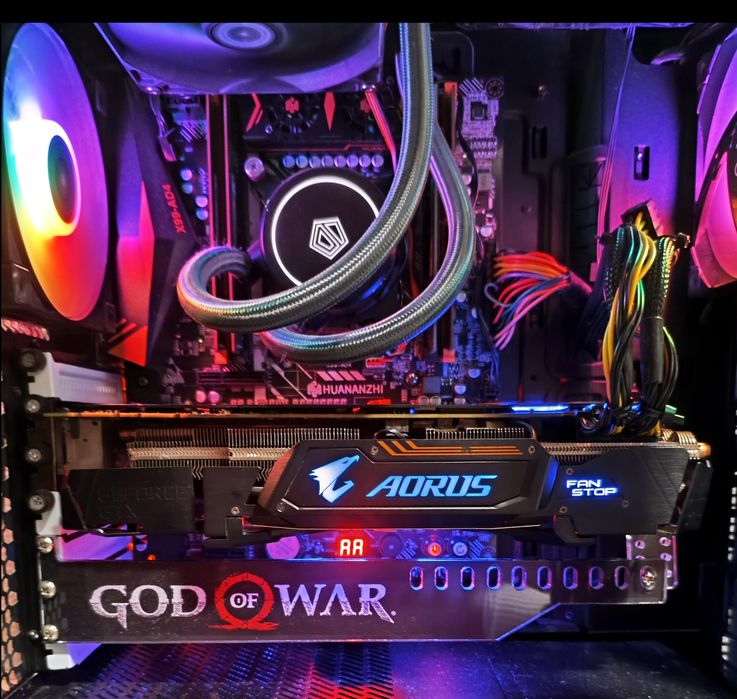 •ЛЕГЕНДАРНА•GTX1080TI•11Gb/DDR5X/352Bit•Gigabyte-Aorus•