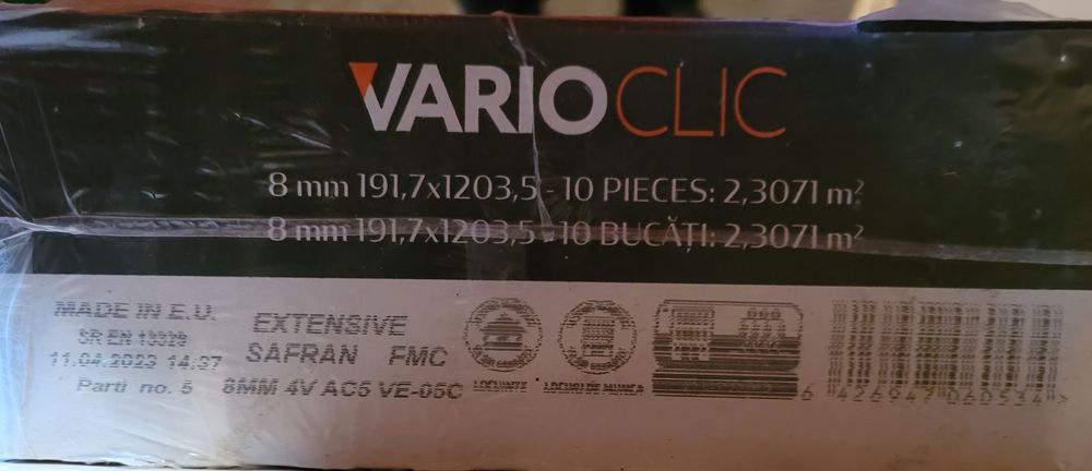 Panele Varioclic Safran - paczka