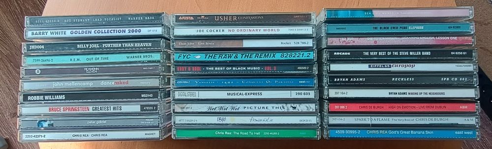 Płyty CD Męski wokal   OPIS+lista płyt CD