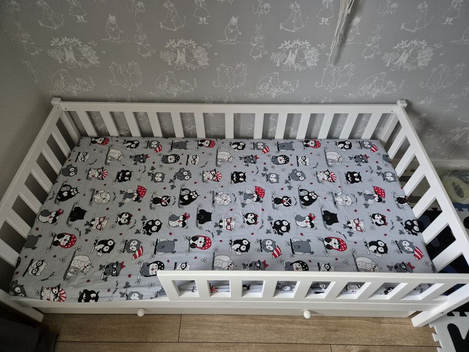 NOWY ZESTAW SLEEP HOME: Łóżko Ryś + 2 Materace (Pikolo + Bresso)