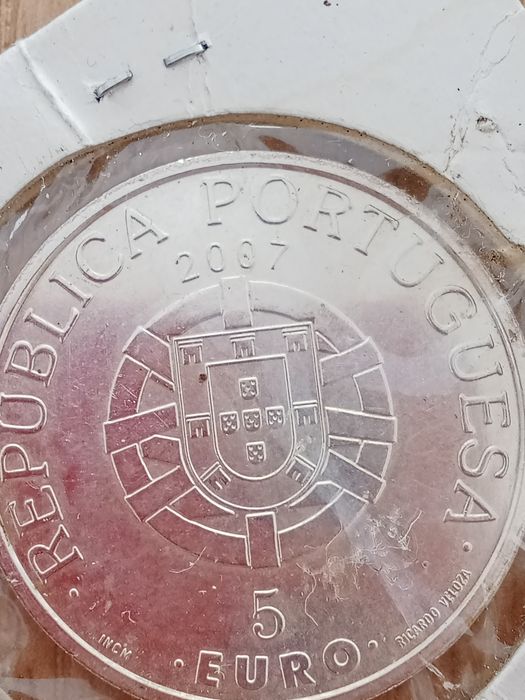 Moedas 650g e 500 ag...colecionismo