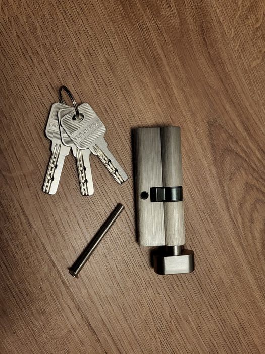 Wkładka zamka do drzwi 45/35 gałka