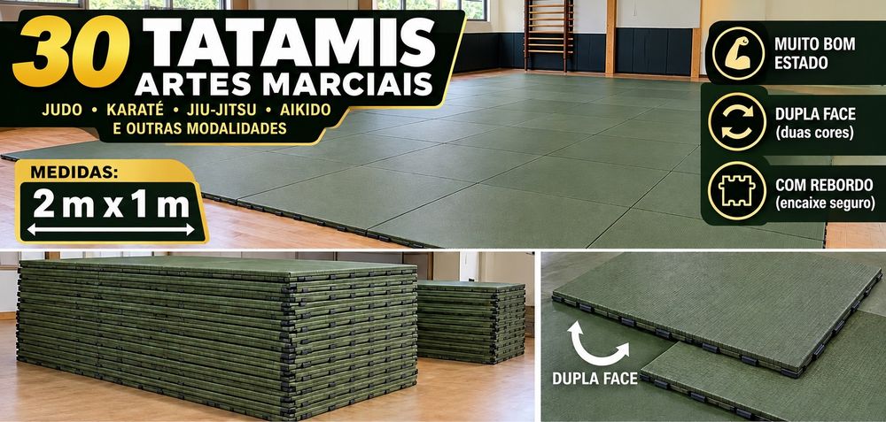 30 tapetes TATAMI