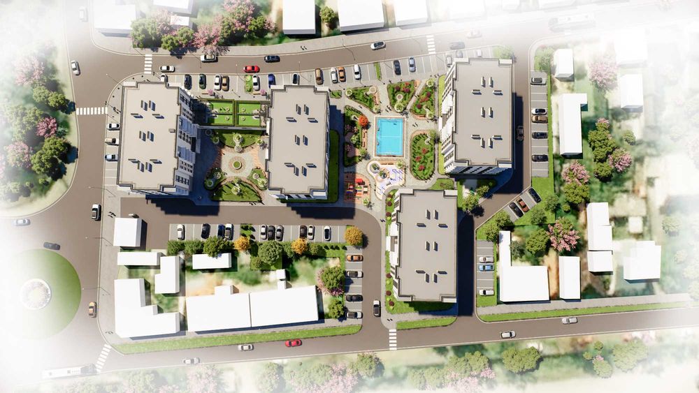 Двокімнатна квартира 55 м2 з балконом в новобудові жк "MISTO"