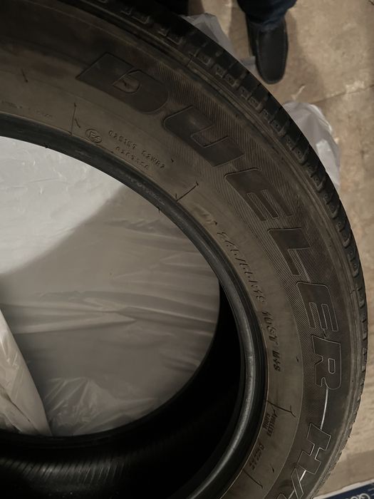 Комплект летней резины 245/55/R19  Bridgestone Dueler