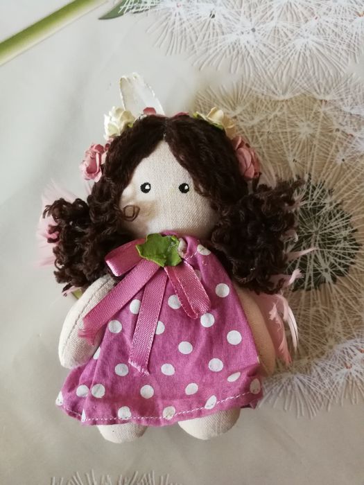 Маленька м'яка лялька, 13 см.