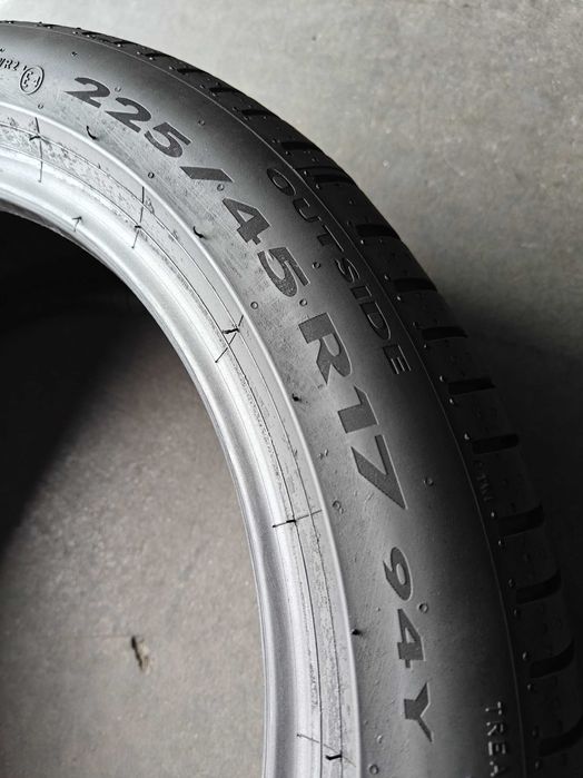 Шини літо R17 225 45 Pirelli Cinturato P7 99% залишку 23рік