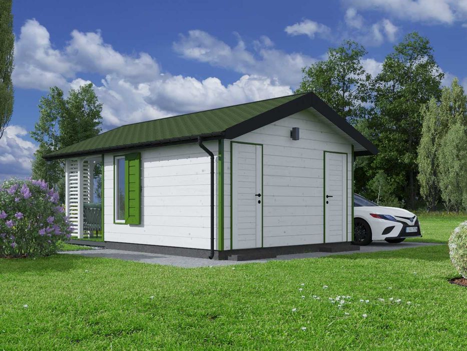 Montaż Domek na ROD altana 4x6 domek 6x4 altana 3x6 domek 6x3 MDN5DDP