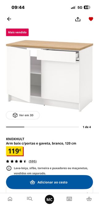 Armário/banca de cozinha
