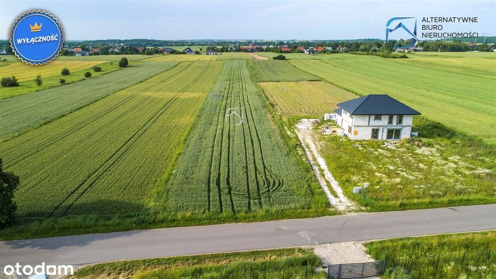 Atrakcyjna działka budowlano-rolna w Żabiej Woli