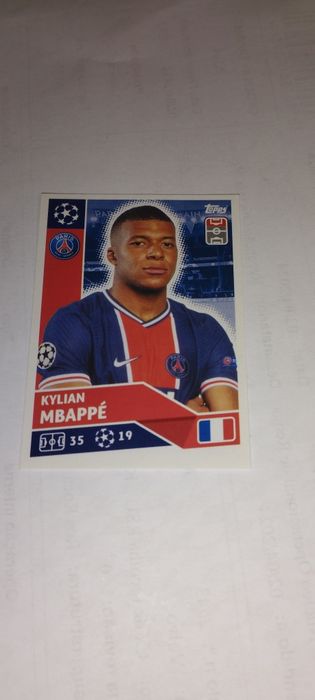 Mbappé cromos e cards