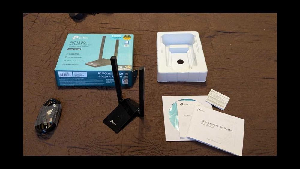 Archer T4U Plus AC1300 Бездротовий Wi-Fi USB-адаптер