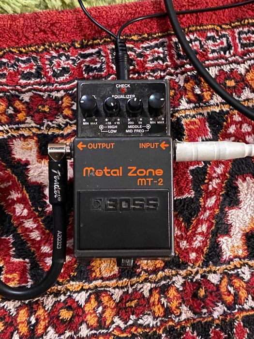 Efekt gitarowy Metal Zone MT2 Boss sprawny