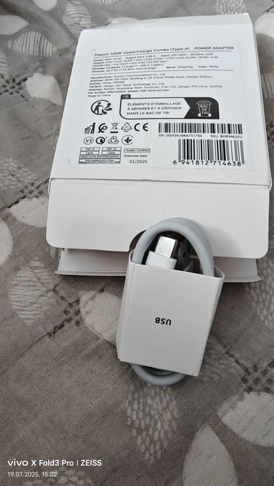 Xiaomi oryginał przewód