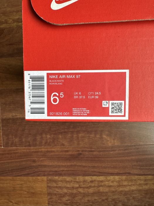 NIKE Air Max 97 Buty Sneakersy Tenisówki Obuwie Sportowe 39 dł. 24,5cm