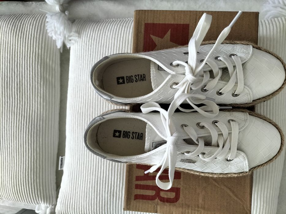 Espadryle białe big star