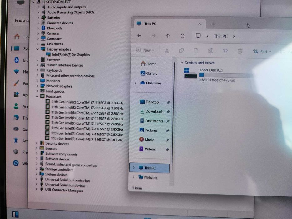 Samsung Galaxy Book Pro 15.6" AMOLED Intel i7-1165G7 16GB 512GB