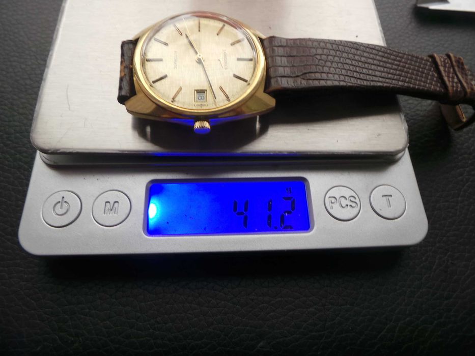 Złoty zegarek Longines 18k