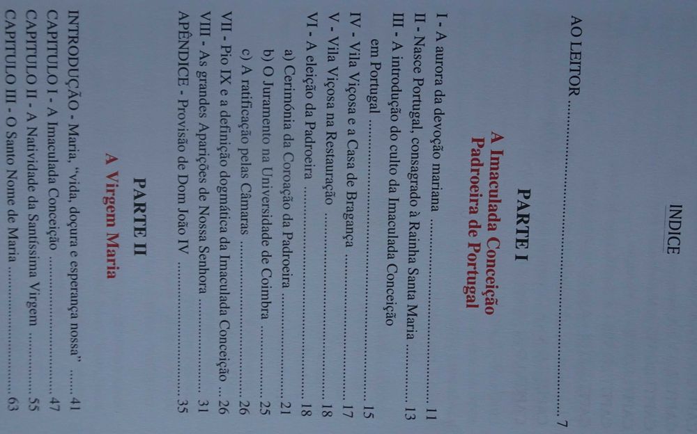 A Imaculada Conceição (Parte I e Parte II)