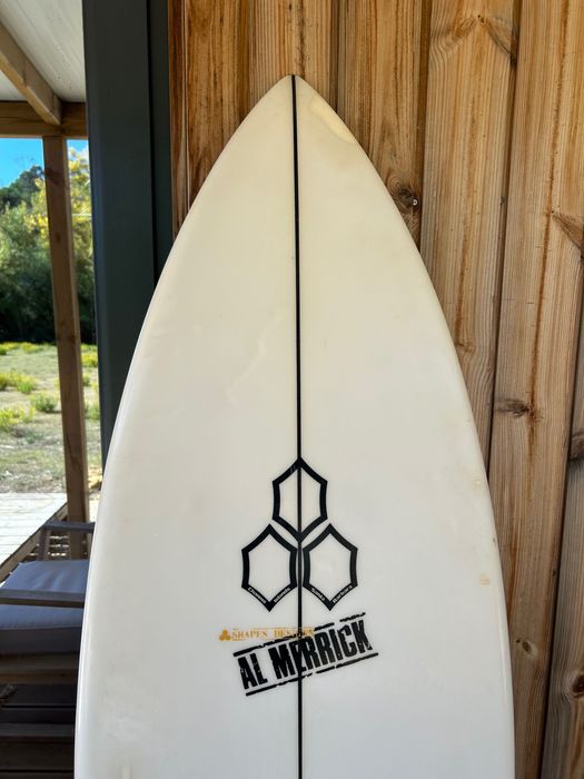 Al Merrick happy everyday Surfboard