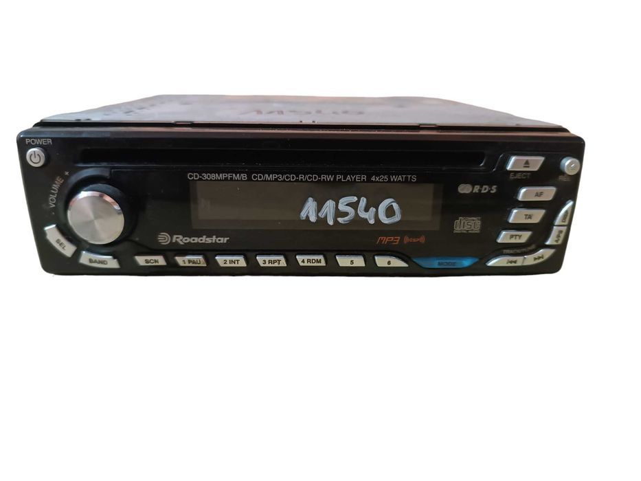 Radio Samochodowe Radioodtwarzacz Roadstar CD-380 MPFM/B CD/MP3