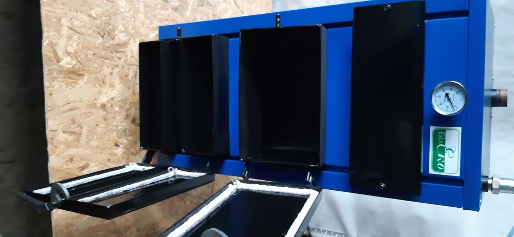 Котли твердопаливні БілЕко-13К/4 на дровах і вугіллі