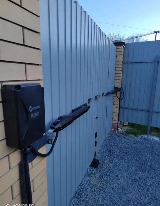 Автоматика до брами, Розпашна автоматика на ворота, Мотори для воріт