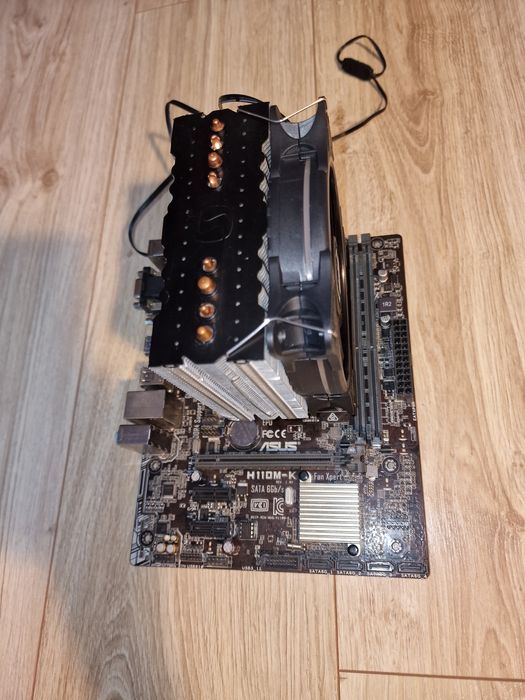 Płyta + Procesor + chłodzenie